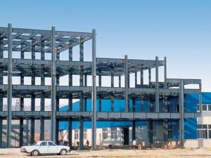 Зберігається сталева рама Сталева конструкція Багатоповерховий житловий будинок